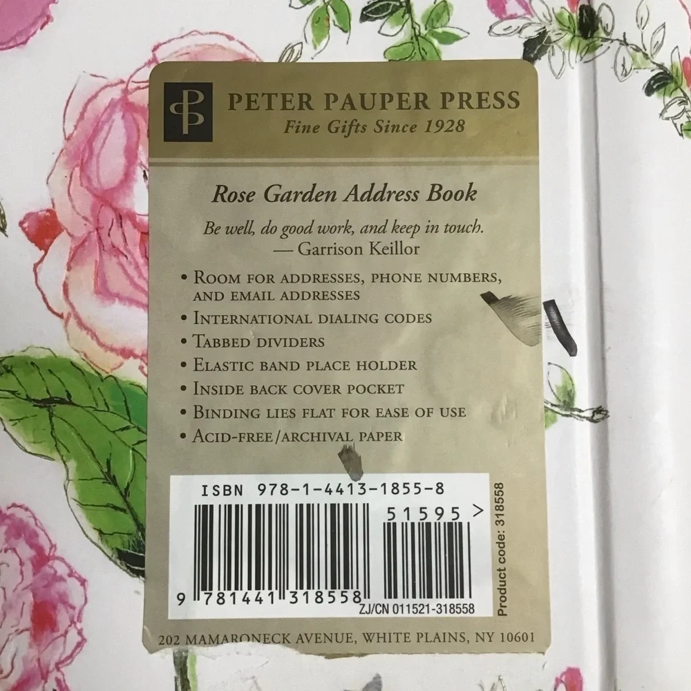 Peter Pauper Press rose garden